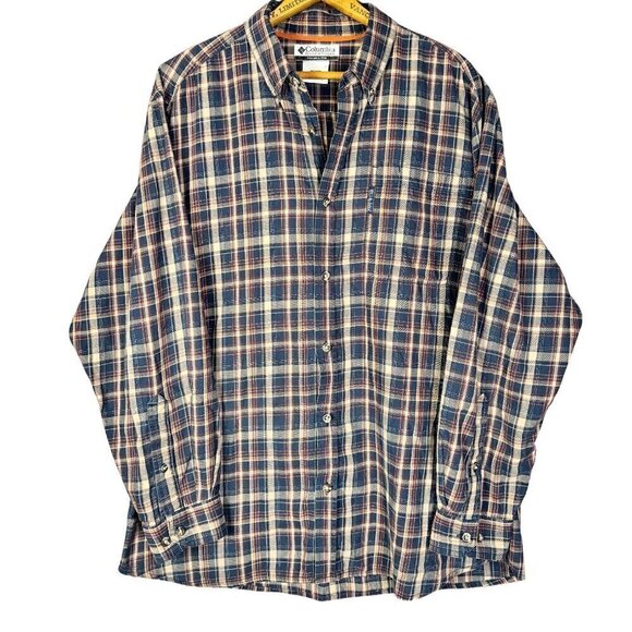 Columbia Other - Columbia Plaid Button Down Shirt Size Large